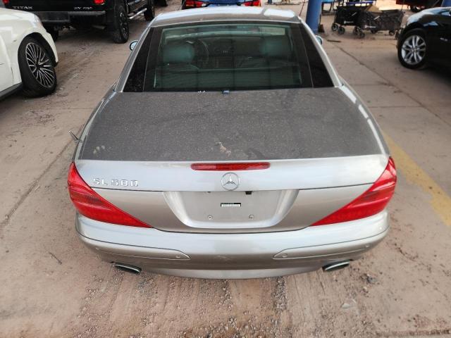 WDBSK75F04F085500 - 2004 MERCEDES-BENZ SL 500 SILVER photo 6