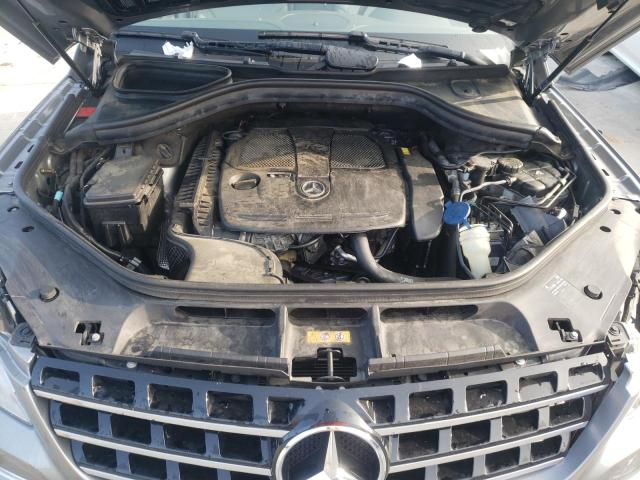 4JGDA5JB6FA452609 - 2015 MERCEDES-BENZ ML 350 SILVER photo 11