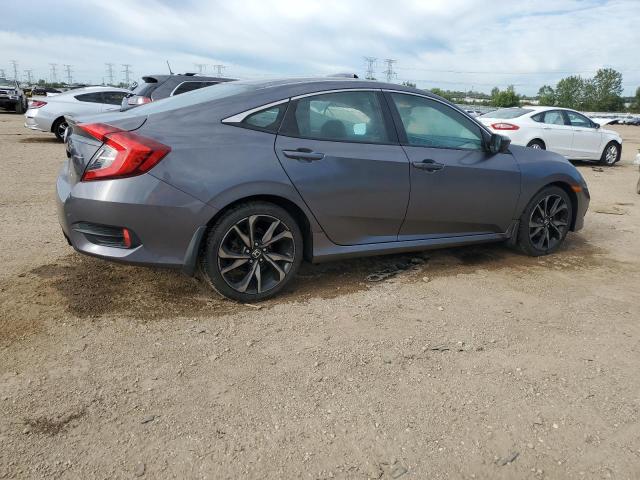 2HGFC2F88KH522918 - 2019 HONDA CIVIC SPORT GRAY photo 3