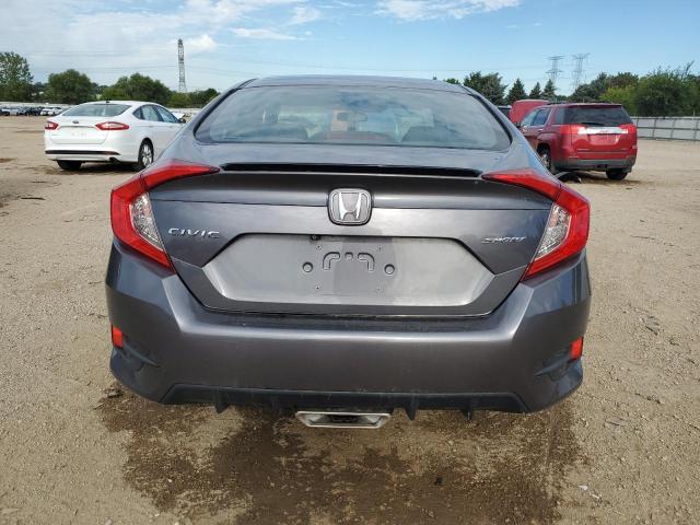 2HGFC2F88KH522918 - 2019 HONDA CIVIC SPORT GRAY photo 6