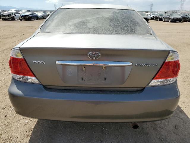 4T1BE30K25U560109 - 2005 TOYOTA CAMRY LE GRAY photo 6