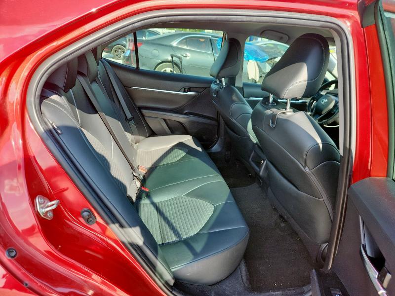 4T1B11HK0KU267907 - 2019 TOYOTA CAMRY L Бордовый фото 10