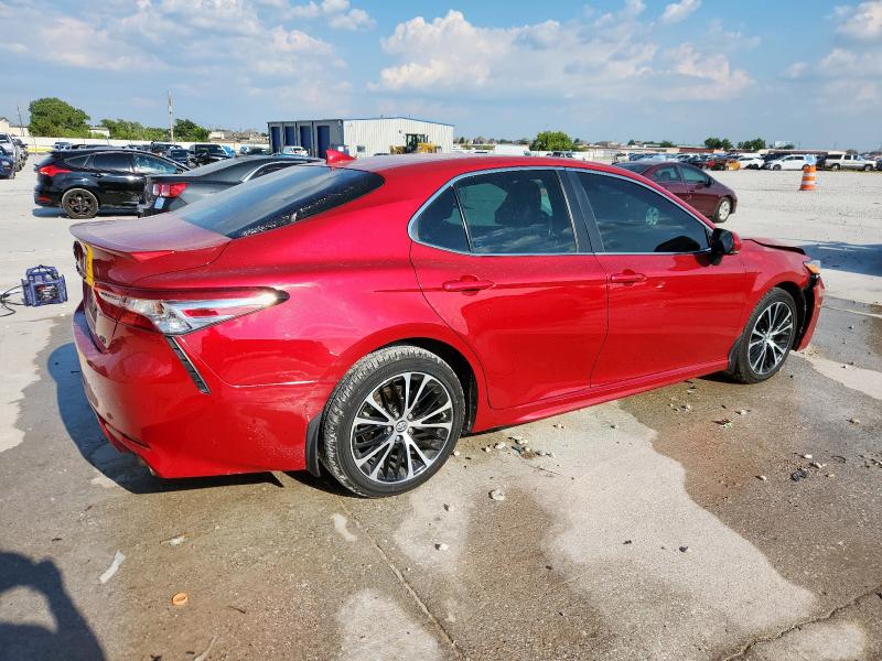4T1B11HK0KU267907 - 2019 TOYOTA CAMRY L Бордовый фото 3