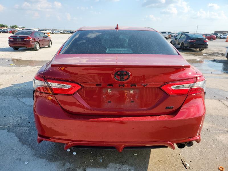 4T1B11HK0KU267907 - 2019 TOYOTA CAMRY L Бордовый фото 6