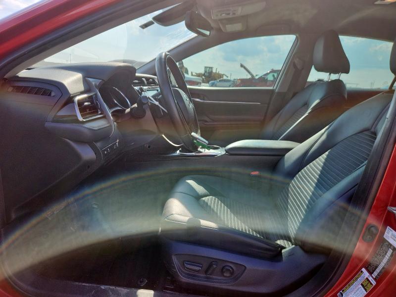 4T1B11HK0KU267907 - 2019 TOYOTA CAMRY L Бордовый фото 7