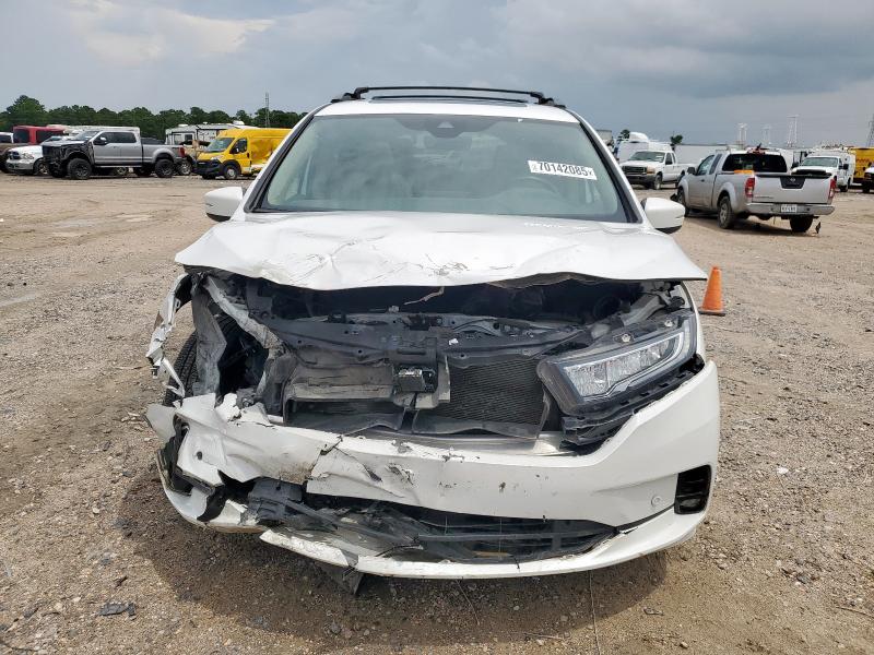 5FNRL6H86PB024729 - 2023 HONDA ODYSSEY TOURING Weiß Foto 5