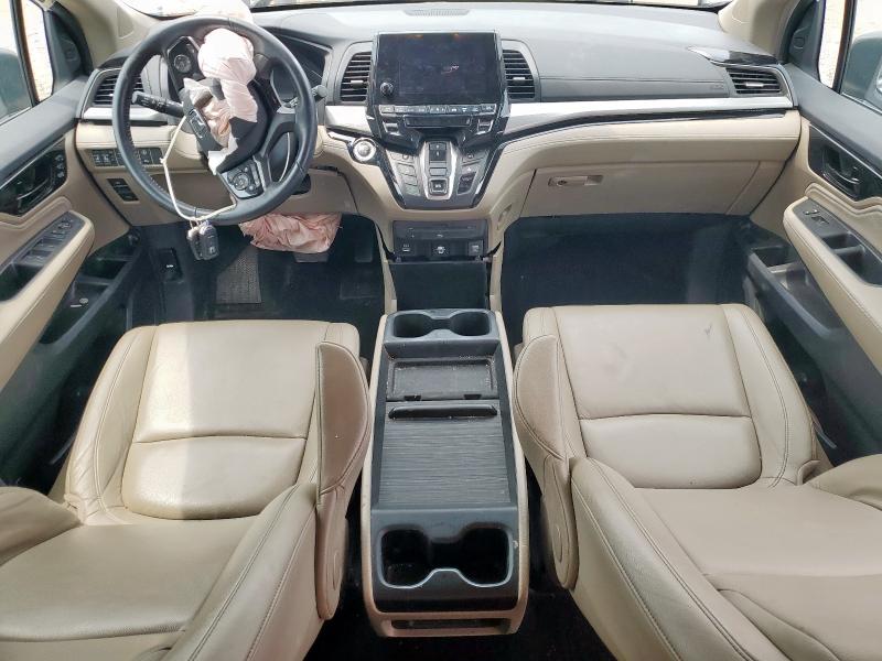 5FNRL6H86PB024729 - 2023 HONDA ODYSSEY TOURING Weiß Foto 8