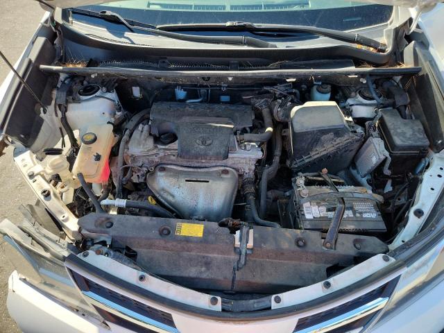 JTMBFREV7D5001512 - 2013 TOYOTA RAV4 LE WHITE photo 11