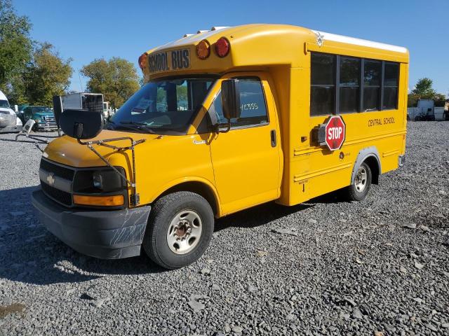 1HA3GRBF1HN001411 - 2017 CHEVROLET EXPRESS G3 YELLOW photo 2