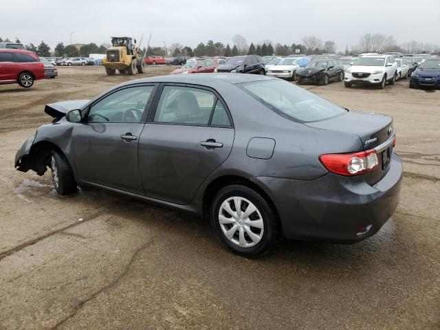 2T1BU4EE9BC582956 - 2011 TOYOTA COROLLA LE BASE GRAY photo 2