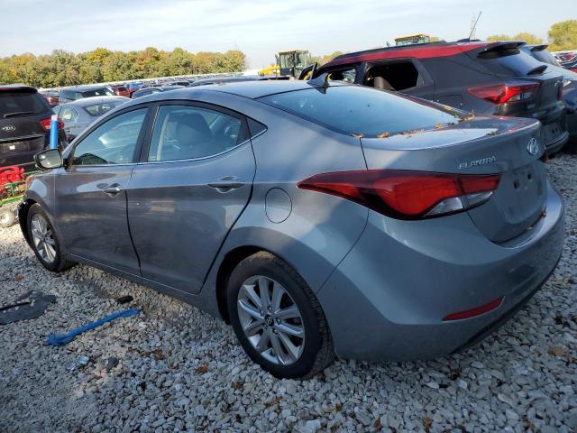 KMHDH4AE7FU415776 - 2015 HYUNDAI ELANTRA SE GRAY photo 2