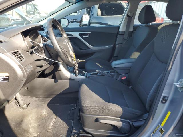 KMHDH4AE7FU415776 - 2015 HYUNDAI ELANTRA SE GRAY photo 7