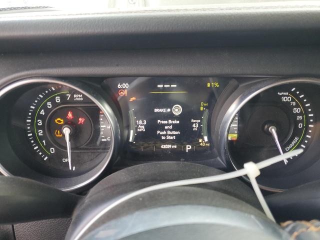 1C4JJXP61MW643478 - 2021 JEEP WRANGLER U SAHARA 4XE SILVER photo 9