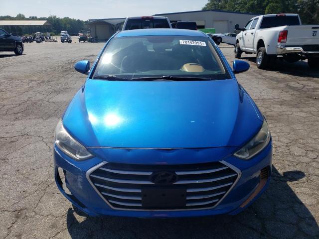 KMHD74LF5JU453556 - 2018 HYUNDAI ELANTRA SE BLUE photo 5