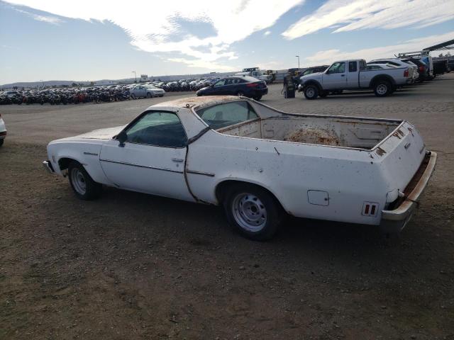 1C80L42470417 - 1973 CHEVROLET EL CAMINO WHITE photo 2