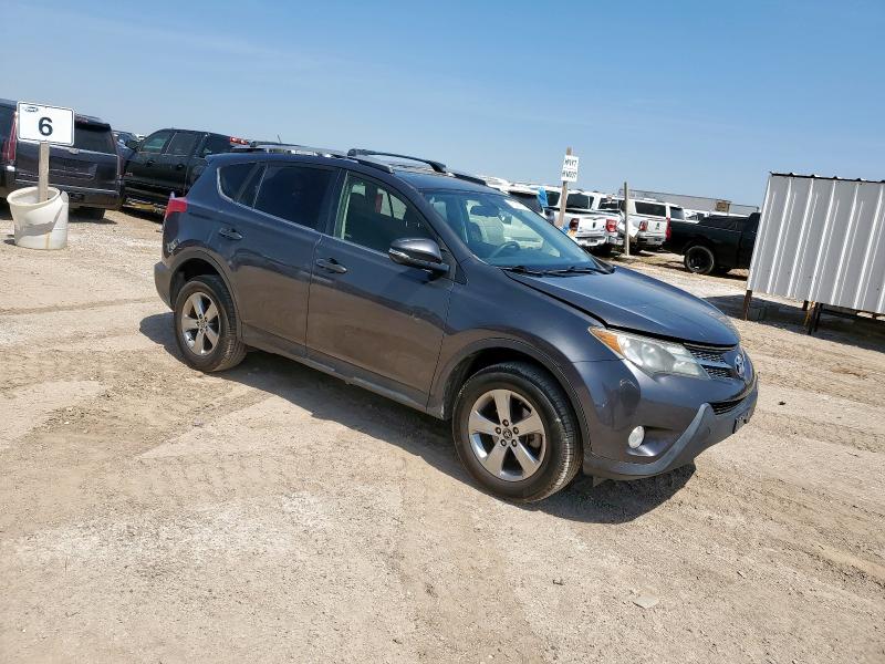 JTMWFREV3FJ026239 - 2015 TOYOTA RAV4 XLE GRAY photo 4