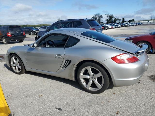 WP0AA29848U760426 - 2008 PORSCHE CAYMAN SILVER photo 2