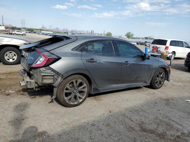 SHHFK7H95JU215973 - 2018 HONDA CIVIC SPORT TOURING GRAY photo 3