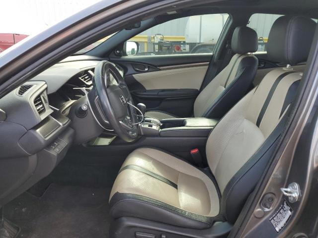 SHHFK7H95JU215973 - 2018 HONDA CIVIC SPORT TOURING GRAY photo 7