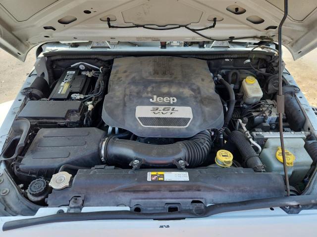 1C4HJWDG7DL591197 - 2013 JEEP WRANGLER UNLIMITED SPORT ნაცრისფერი ფოტო 11