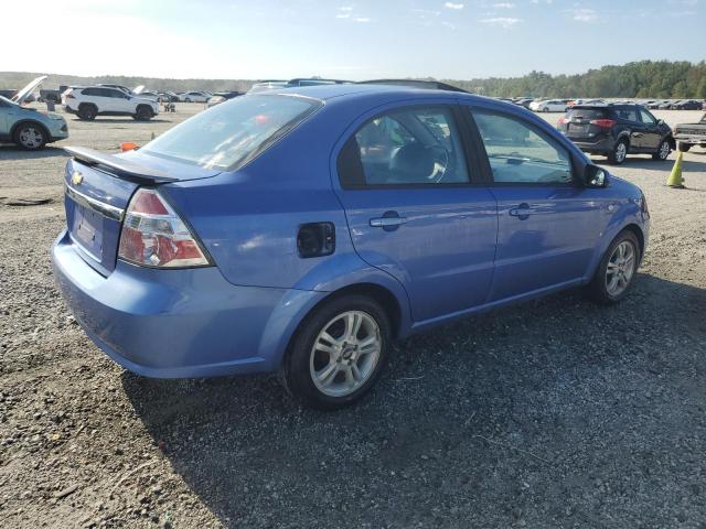 KL1TD56668B218672 - 2008 CHEVROLET AVEO BASE BLUE photo 3