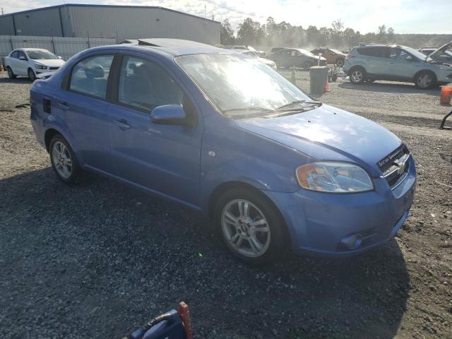 KL1TD56668B218672 - 2008 CHEVROLET AVEO BASE BLUE photo 4