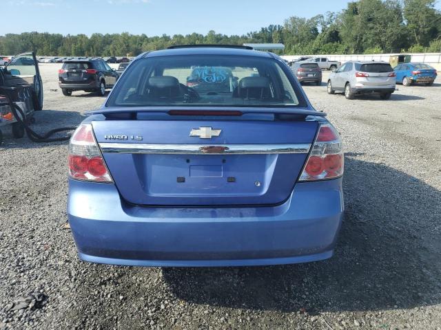 KL1TD56668B218672 - 2008 CHEVROLET AVEO BASE BLUE photo 6