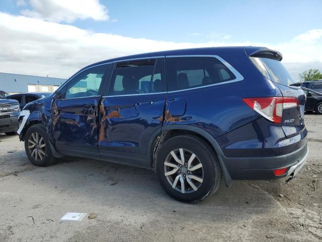 5FNYF6H45KB017957 - 2019 HONDA PILOT EXL Blau Foto 2