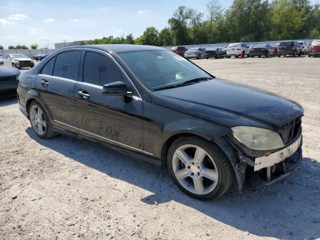 WDDGF5EB5AR092455 - 2010 MERCEDES-BENZ C 300 BLACK photo 4