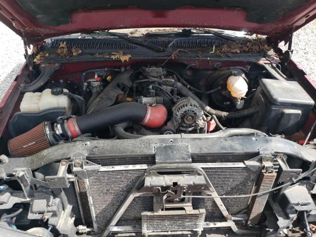 1GCEC19Z67Z154948 - 2007 CHEVROLET SILVERADO C1500 CLASSIC MAROON photo 11