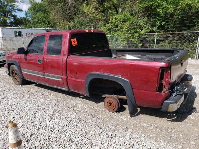 1GCEC19Z67Z154948 - 2007 CHEVROLET SILVERADO C1500 CLASSIC MAROON photo 2