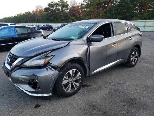 5N1AZ2AS3MC101586 - 2021 NISSAN MURANO S GRAY photo 1