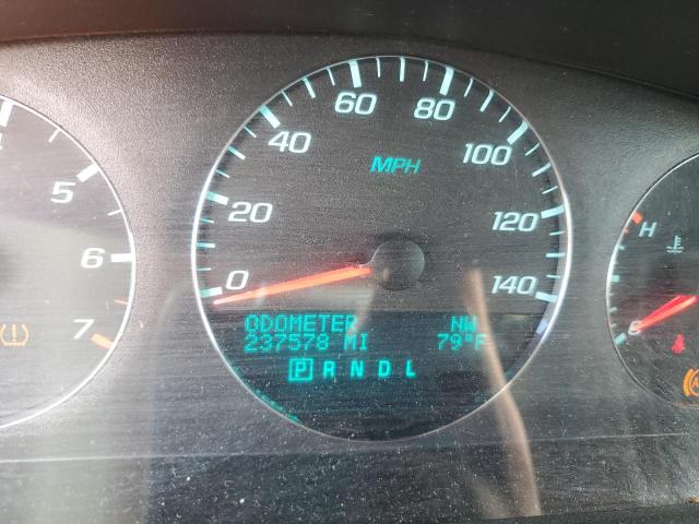 2G1WC5E39D1228969 - 2013 CHEVROLET IMPALA LTZ BLACK photo 9