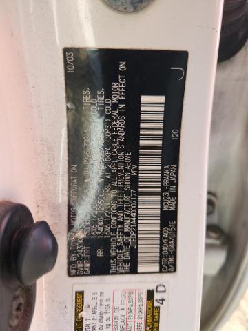 JTEDP21A440007177 - 2004 TOYOTA HIGHLANDER BASE თეთრი ფოტო 14