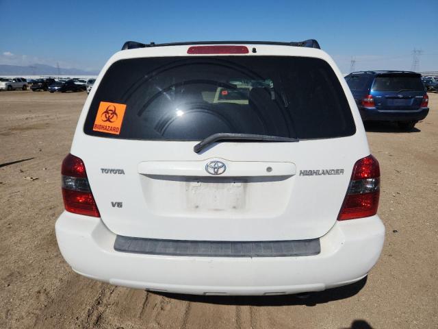 JTEDP21A440007177 - 2004 TOYOTA HIGHLANDER BASE თეთრი ფოტო 6