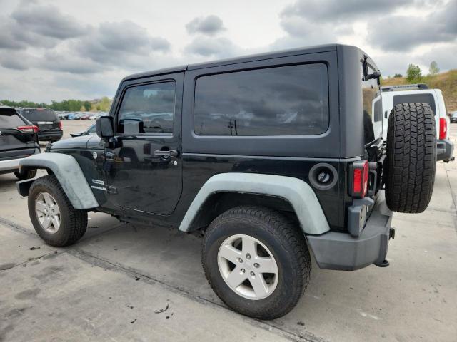 1C4AJWAG7CL167619 - 2012 JEEP WRANGLER SPORT BLACK photo 2