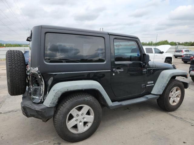 1C4AJWAG7CL167619 - 2012 JEEP WRANGLER SPORT BLACK photo 3