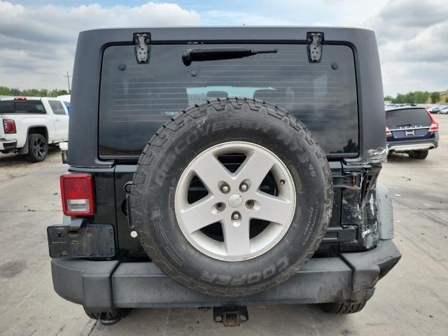 1C4AJWAG7CL167619 - 2012 JEEP WRANGLER SPORT BLACK photo 6