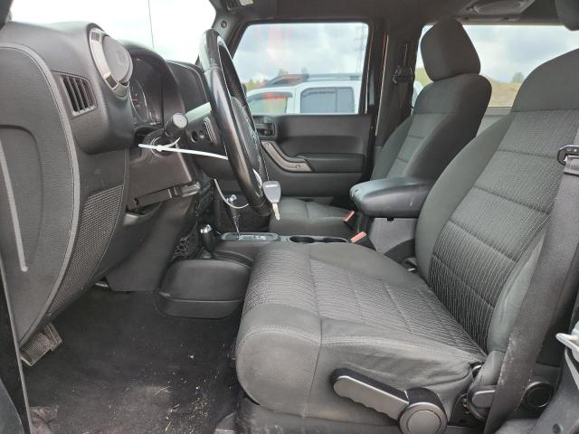 1C4AJWAG7CL167619 - 2012 JEEP WRANGLER SPORT BLACK photo 7