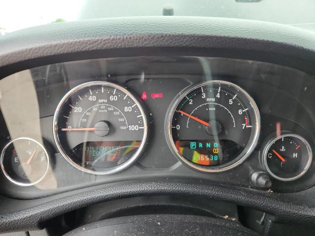 1C4AJWAG7CL167619 - 2012 JEEP WRANGLER SPORT BLACK photo 9