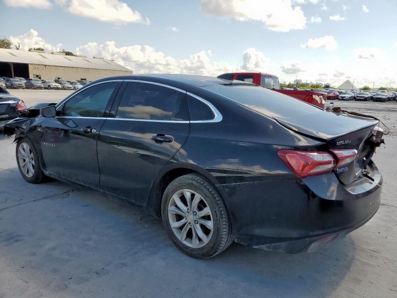 1G1ZD5STXLF076187 - 2020 CHEVROLET MALIBU LT BLACK photo 2