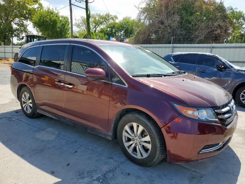 5FNRL5H47GB086227 - 2016 HONDA ODYSSEY EX MAROON photo 4