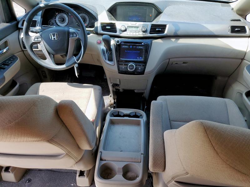 5FNRL5H47GB086227 - 2016 HONDA ODYSSEY EX MAROON photo 8