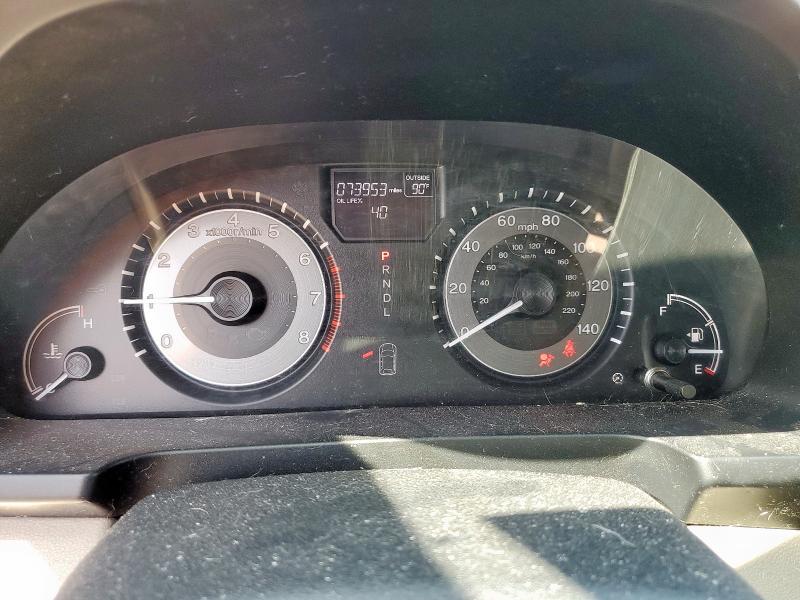 5FNRL5H47GB086227 - 2016 HONDA ODYSSEY EX MAROON photo 9