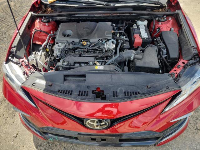 4T1C11AK3PU183635 - 2023 TOYOTA CAMRY LE RED photo 11
