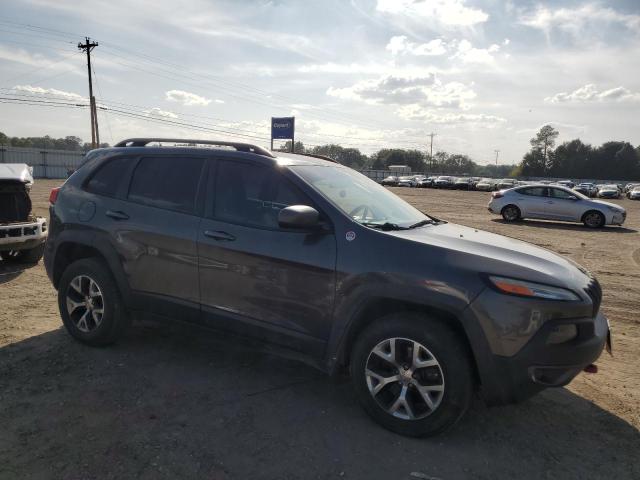 1C4PJMBS9EW192878 - 2014 JEEP CHEROKEE TRAILHAWK GRAY photo 4