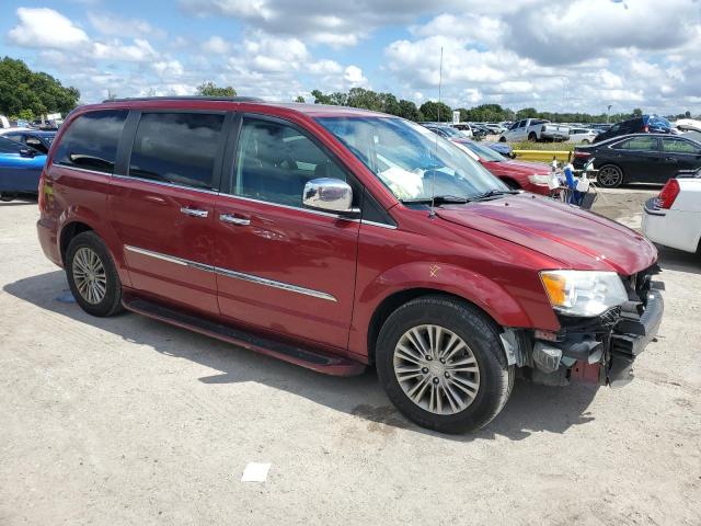 2C4RC1CG8ER303456 - 2014 CHRYSLER TOWN & COU TOURING L RED photo 4