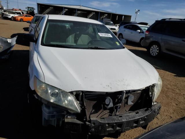 4T1BE46K19U906881 - 2009 TOYOTA CAMRY BASE WHITE photo 5