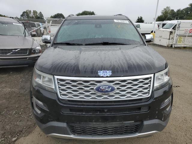 1FM5K8HT0GGC80285 - 2016 FORD EXPLORER PLATINUM BLACK photo 5