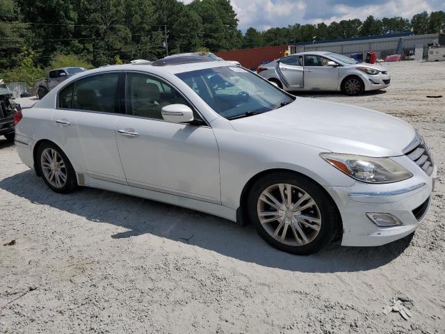 KMHGC4DD7CU197090 - 2012 HYUNDAI GENESIS 3.8L Weiß Foto 4